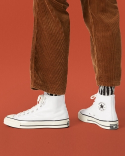 Converse Seasonal Color Leather Chuck 70 Női Magasszárú Fekete/Fehér | NKHFMLX-HU